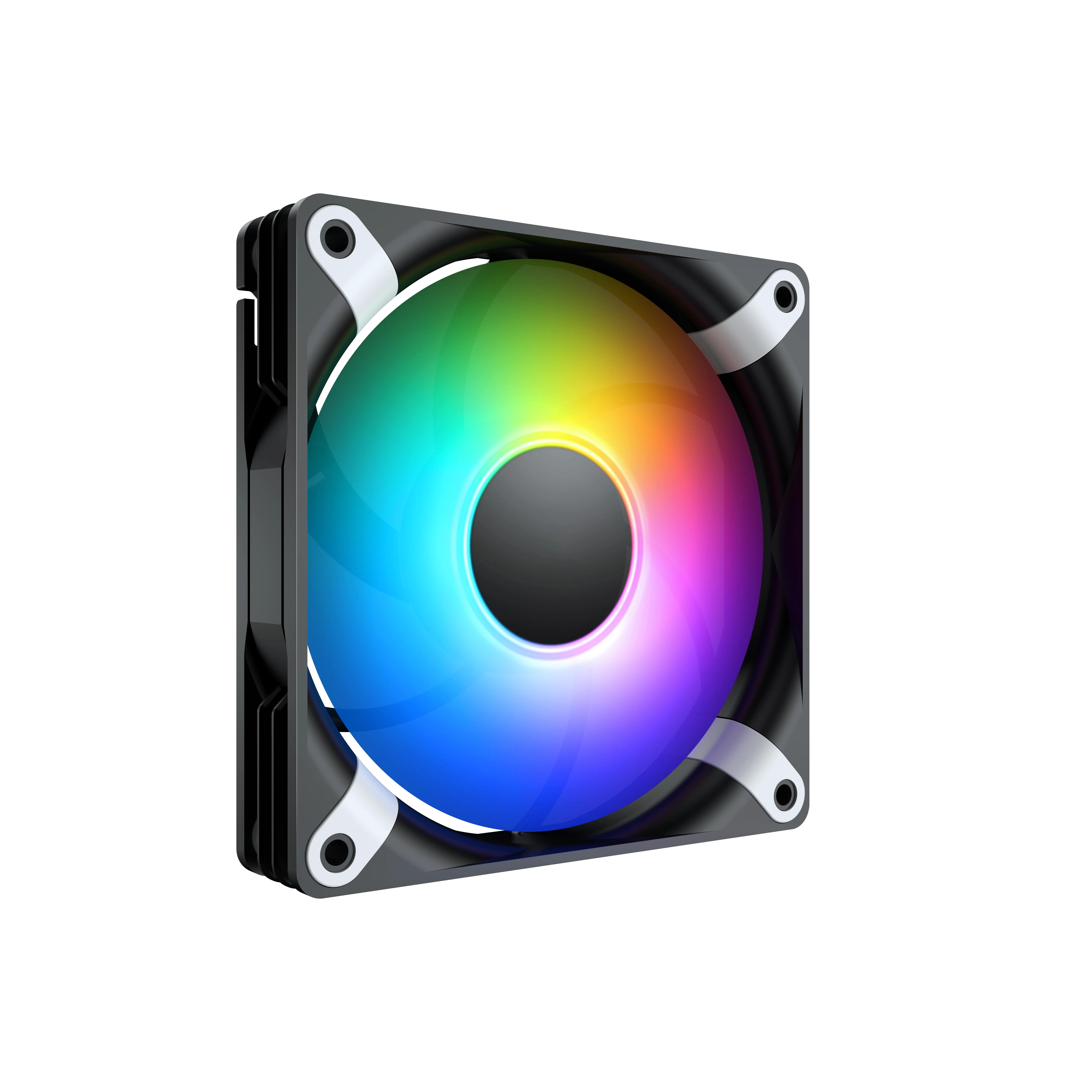Tecnomall Oem Argb Cooling Fan 120mm Pc Computer Case Fans Rainbow Led