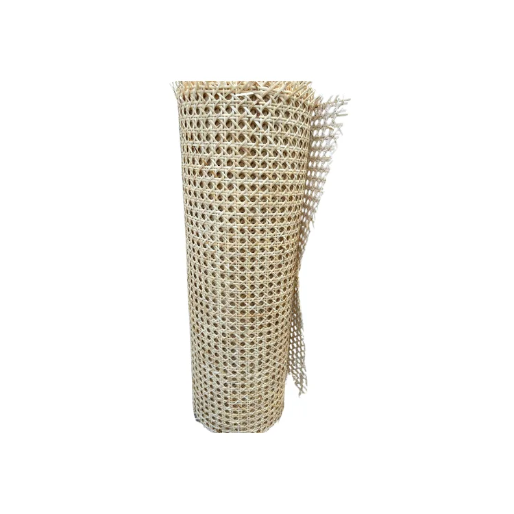2023 Plastic Oval Mesh Rattan bing Oem Custom Ready To Export Vietnam Wholesale Raw Quality