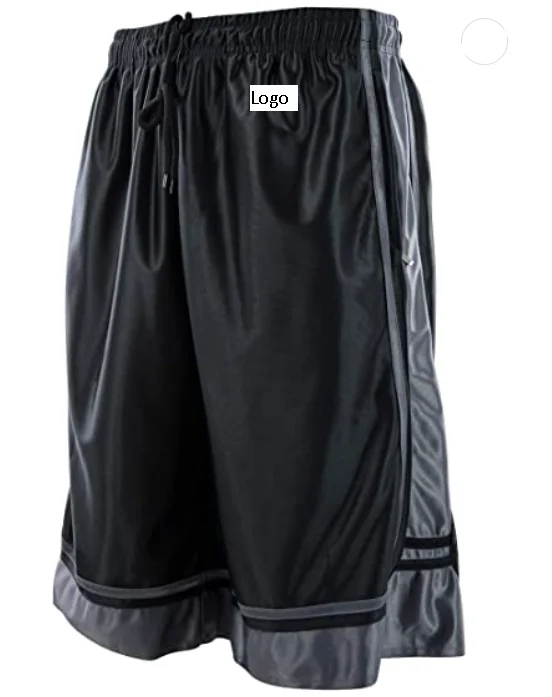 Mens Two Tone Training Basketball Shorts With Pockets Functional