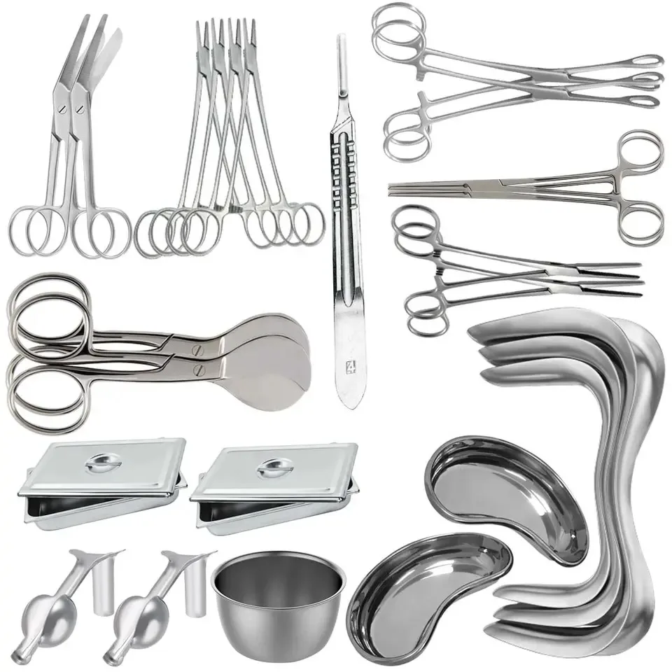 Normal Delivery Set Gynecology Physiology Dissecting Basic Surgery Set