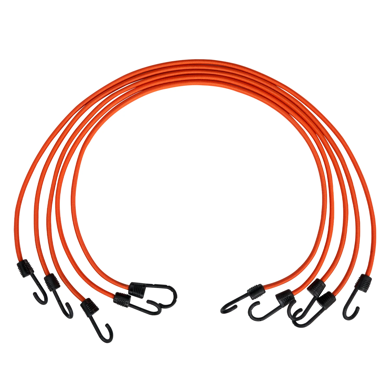 Wholesale Rubber Elastic Bungee Cords 8mm Diameter Packing According To Customer Requirement