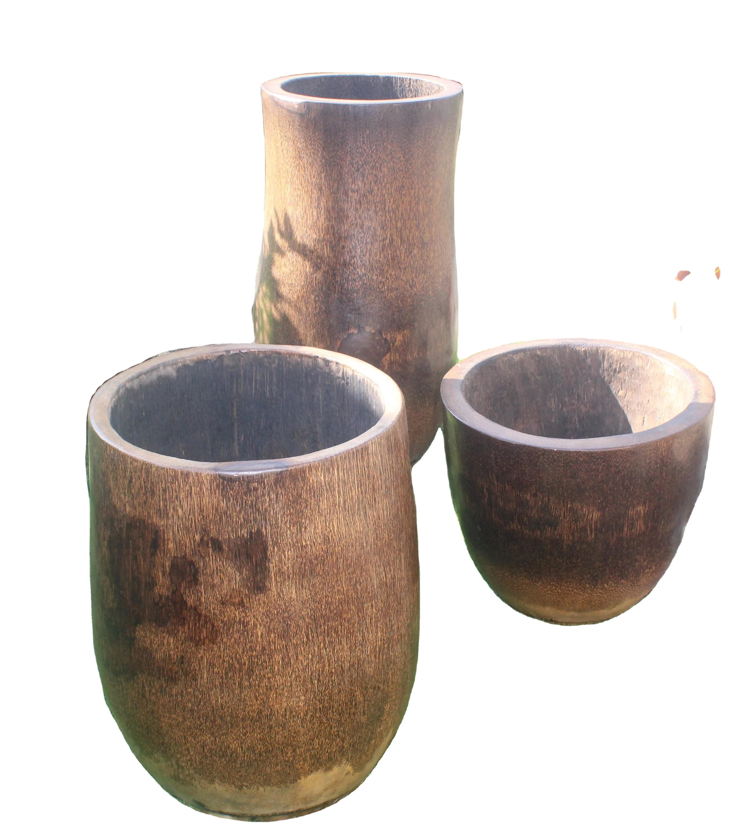 Giant Palm Pot Original From Bali Indonesia Available In Different Size