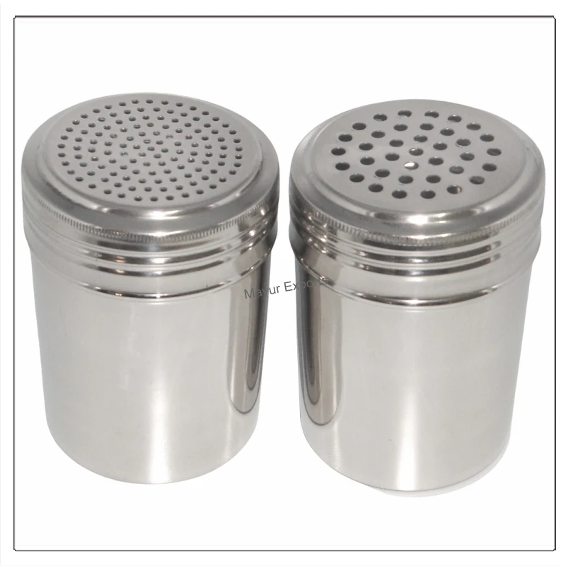 Stainless Steel Salt And Pepper Shaker With 2 Mm & 4 Mm Holes - Buy ...