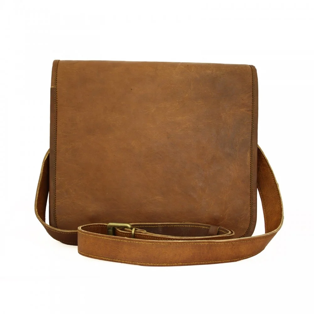 Genuine Leather Messenger Bag Vintage Bag Crossbody Bags For Men And