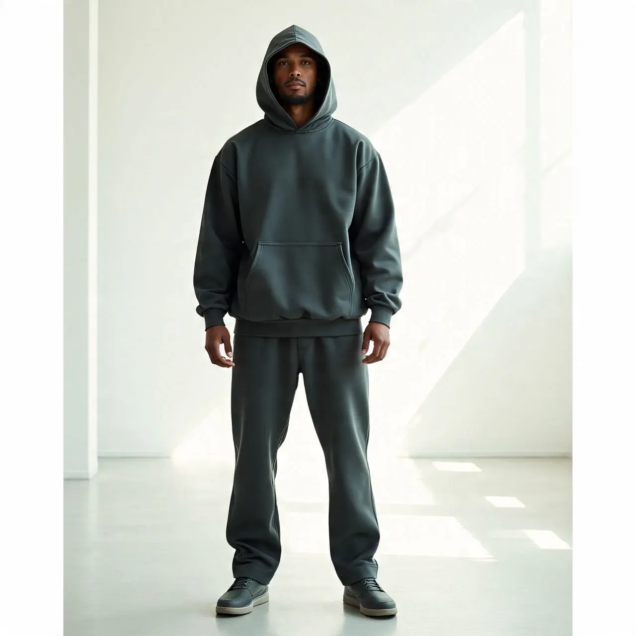 French Terry Baggy 2 Piece Tracksuit Hooded Sweatshirt Jogger Sweatpants Sweatsuit Sets 500 GSM Hoodie Sets Men A8d02920ab18d4af6988e6b9ec4a4ac6dt