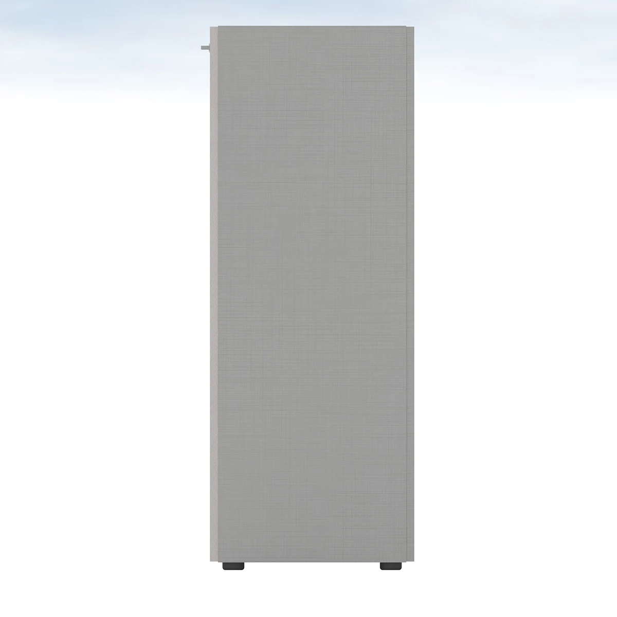 Bookcase L90xh160 With Doors With Lock 3 Positioning Shelv Leveling