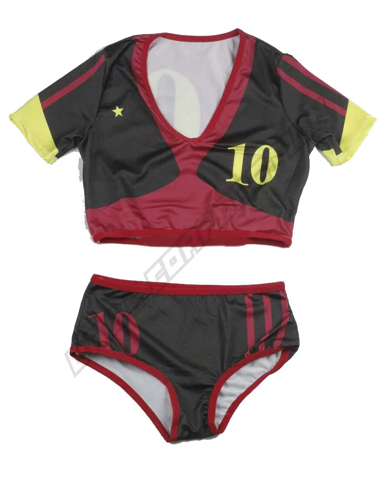 Girl Sexy High School Football Baby Ladies Soccer Cheerleader Costume ...