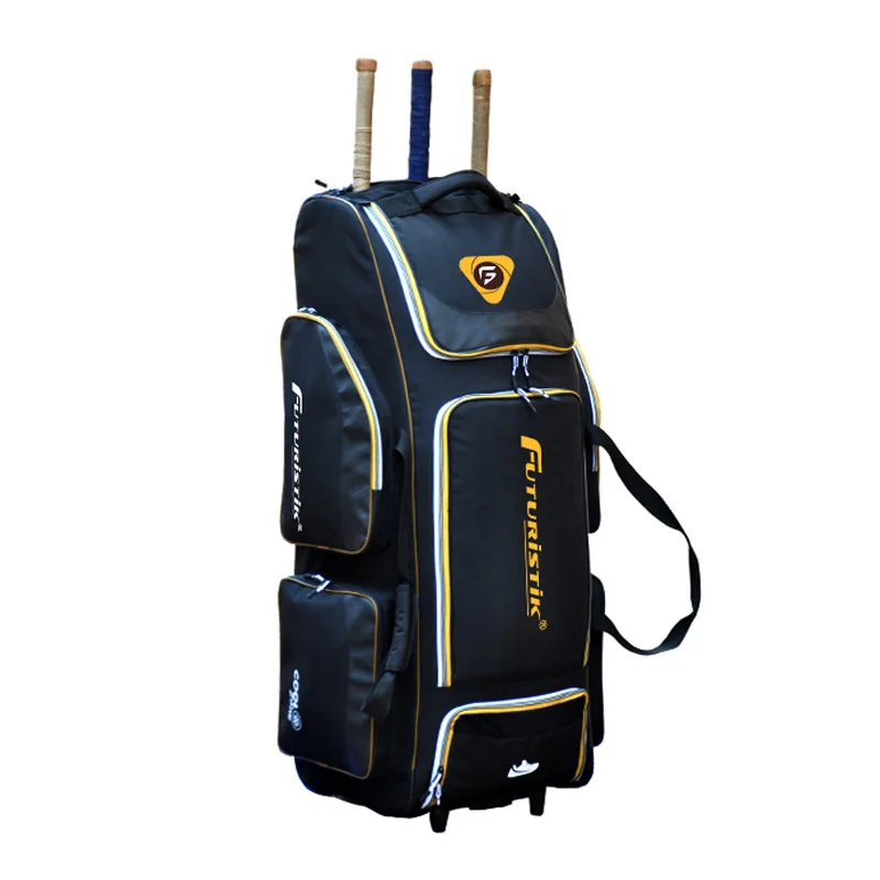 Super Sell 2023 Customized Cricket Kit Trolley Bags With Stylish Design