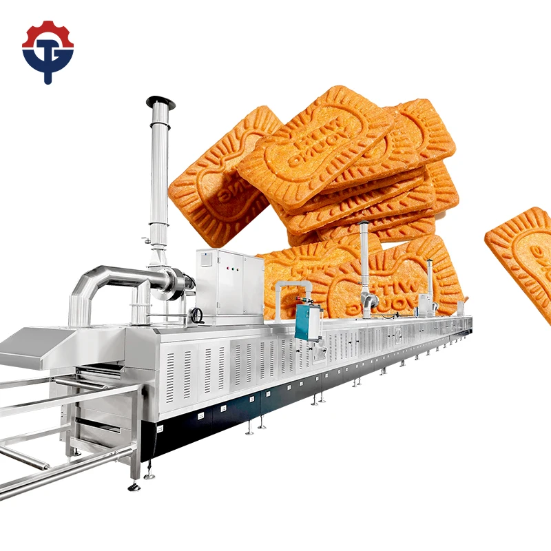 TG Machine Full-Automatic Biscuit Production Line - 200-1500kg/h ...