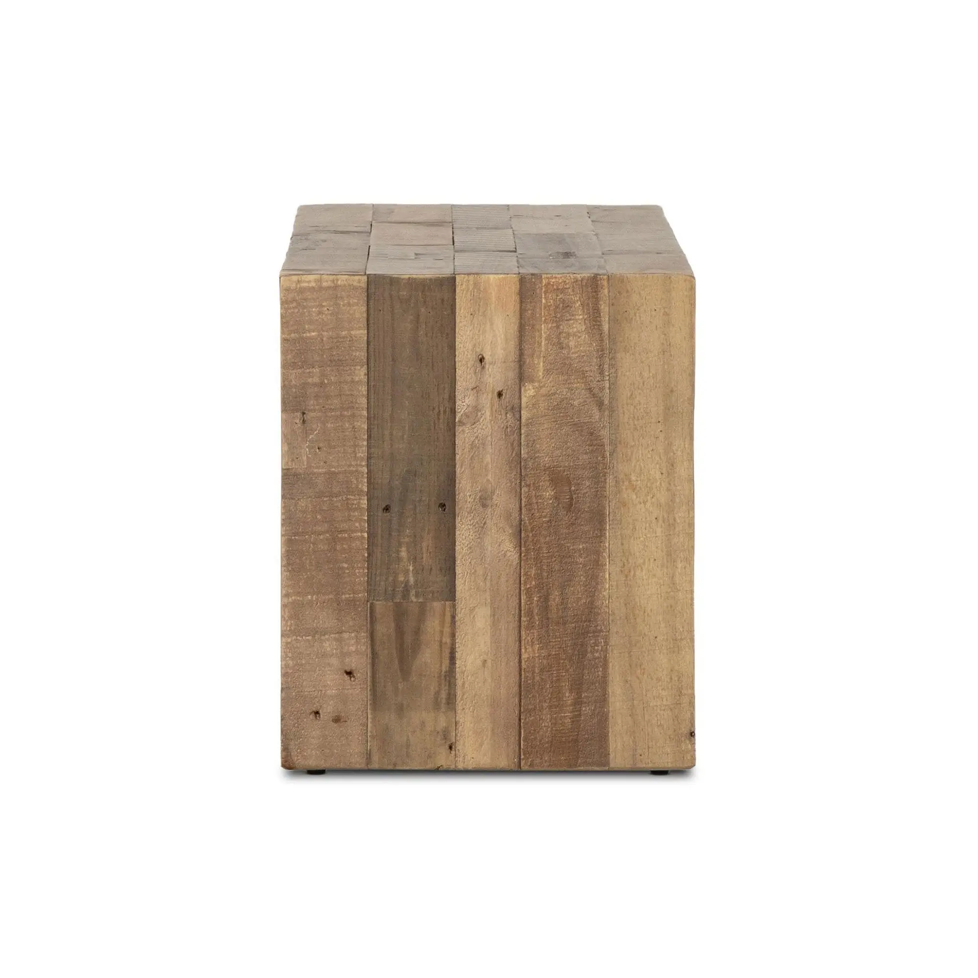 Reclaimed Pine Bench Dining Room Furniture Natural Color Customize Size