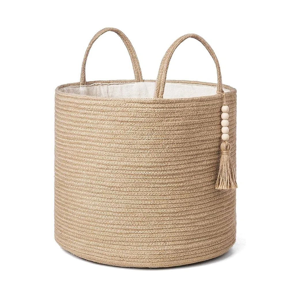 Crafted From Highquality Jute Storage Baskets By Bangladesh's Finest