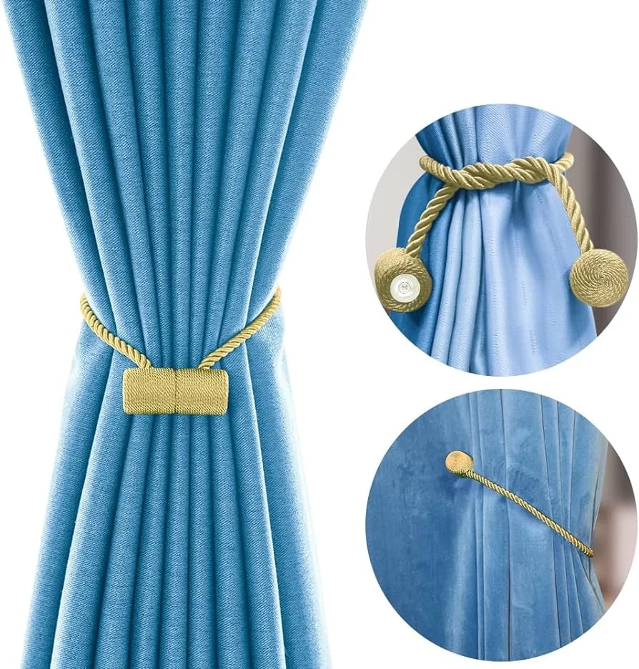 Butterfly Solid Metal Drapery Hold Back Curtain Tiebacks Curtain