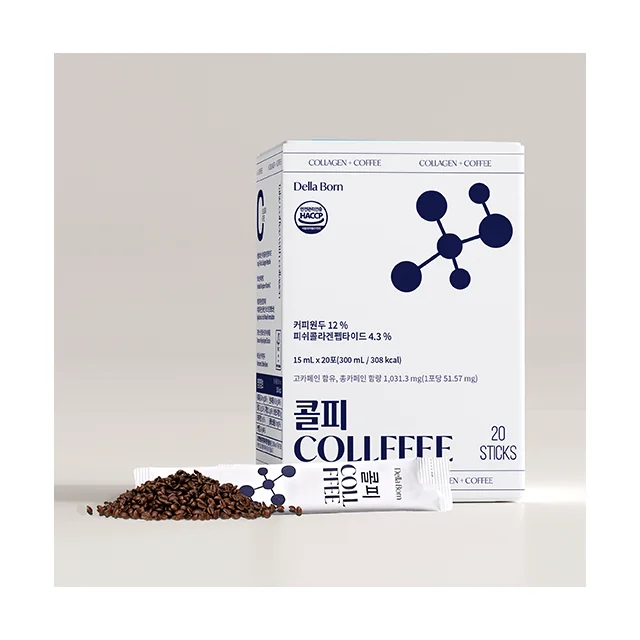 Collagen Drink Coffee Flavor Korea Inner Beauty Food Energy Skincare