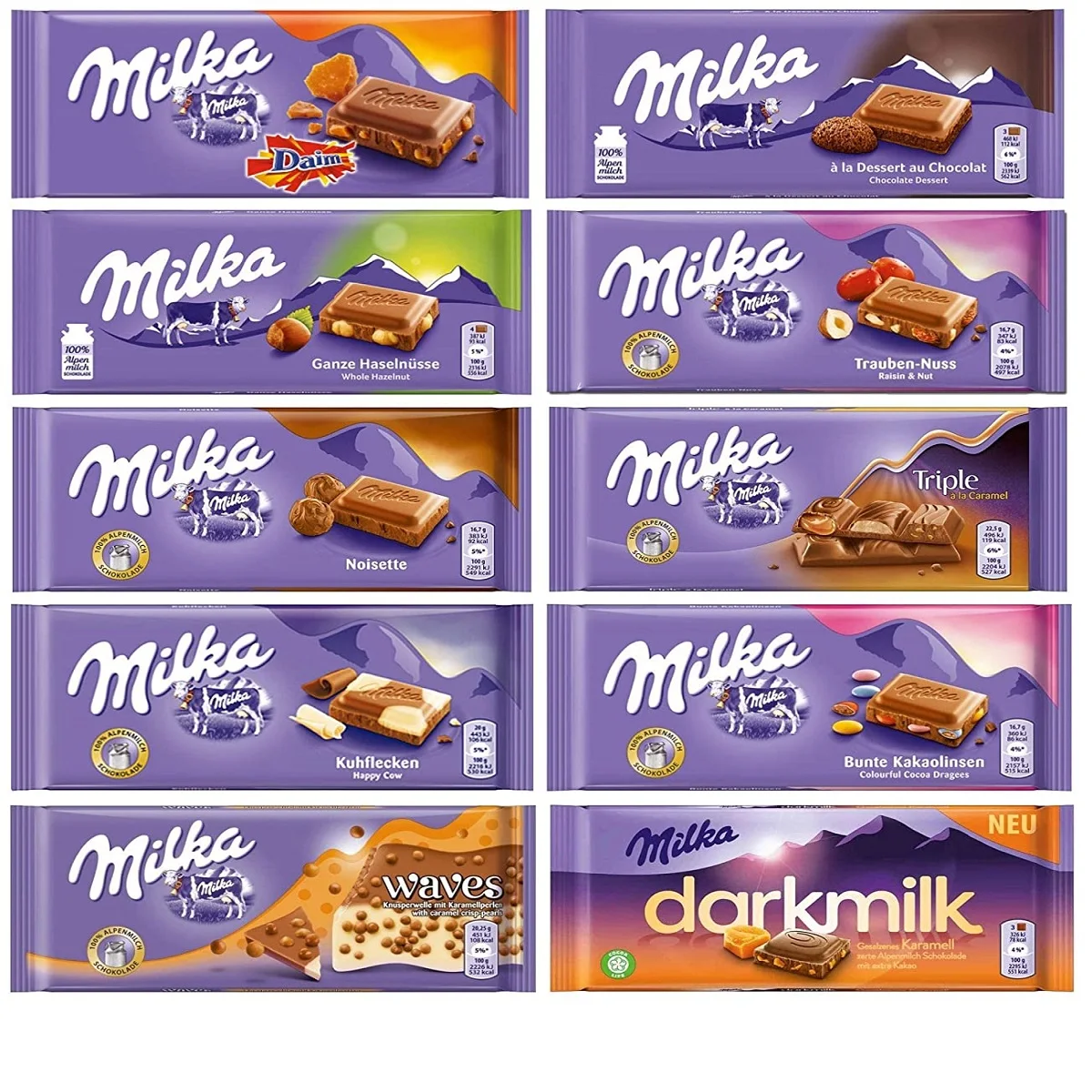 Wholesale Milka Chocolate 100g / Milka Choco Wafer / Milka - Buy Milka ...