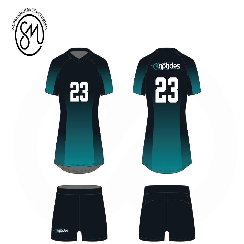 Volleyball Sublimation Uniform Team Men Volleyball Uniforms Sublimated For Men And Women Custom