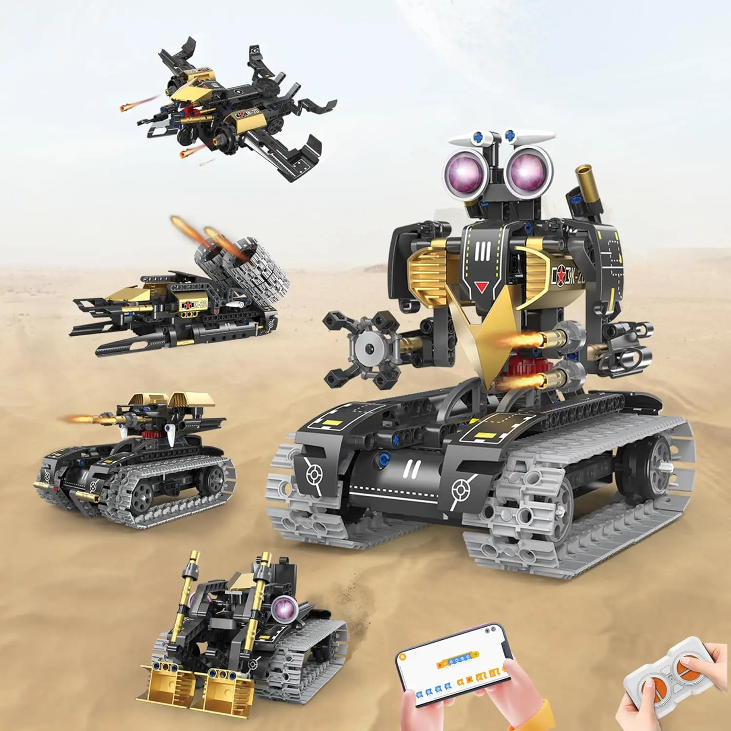 5-in-1 Robot Toy for Kids