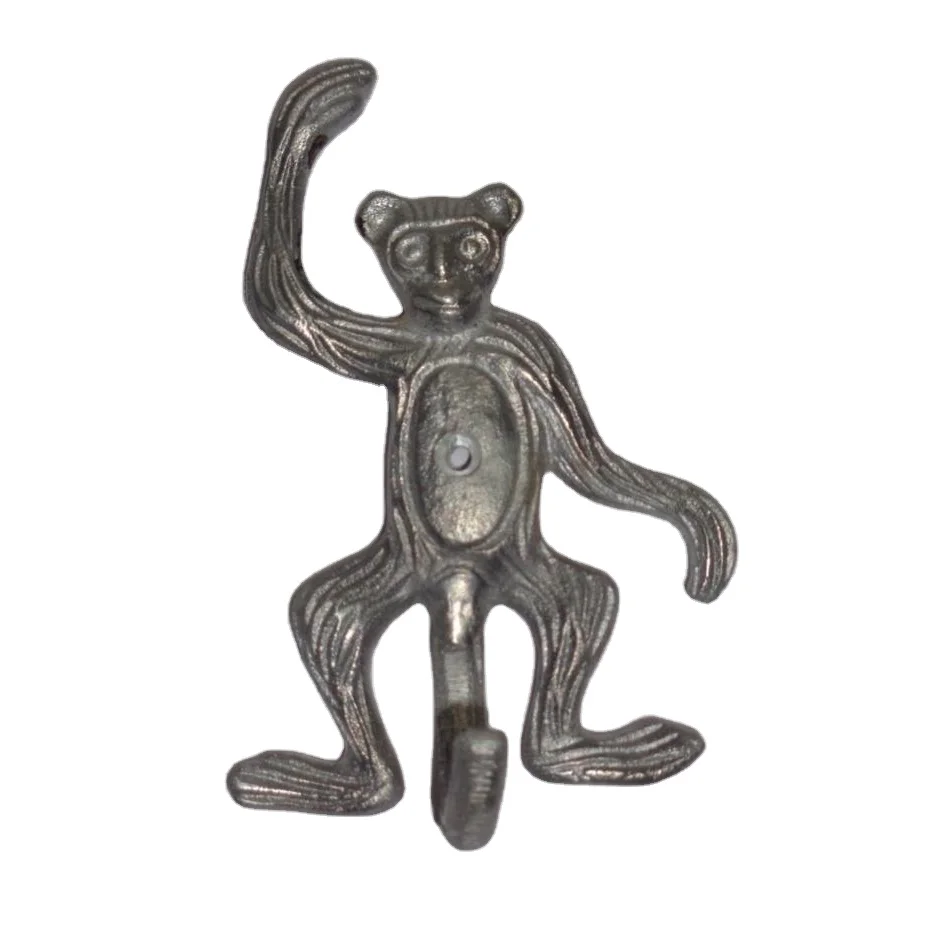 Customized Aluminum Monkey Figurine Wall Mounted Hook Latest Arrivals Wholesale Best Prices