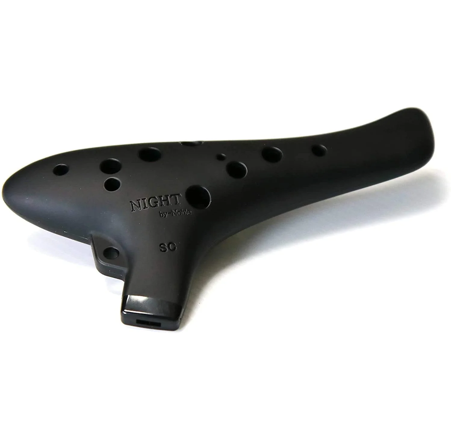 Japan Plastic Ocarina Sc Soprano C Key Night By Noble Black Rubber ...