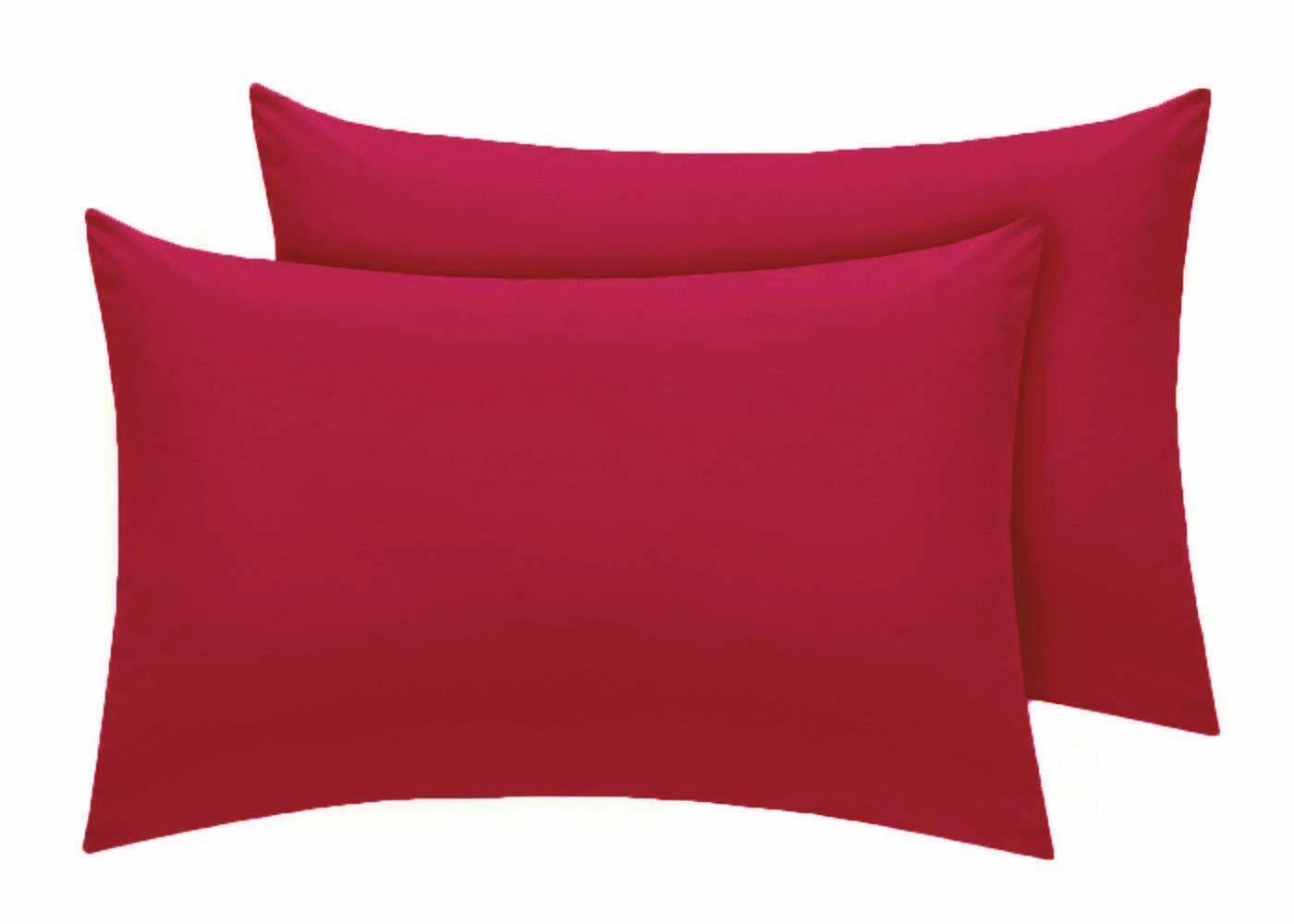 Luxury Covers Plain Hotel Hospital Home Use Pillow Case Pair Premium