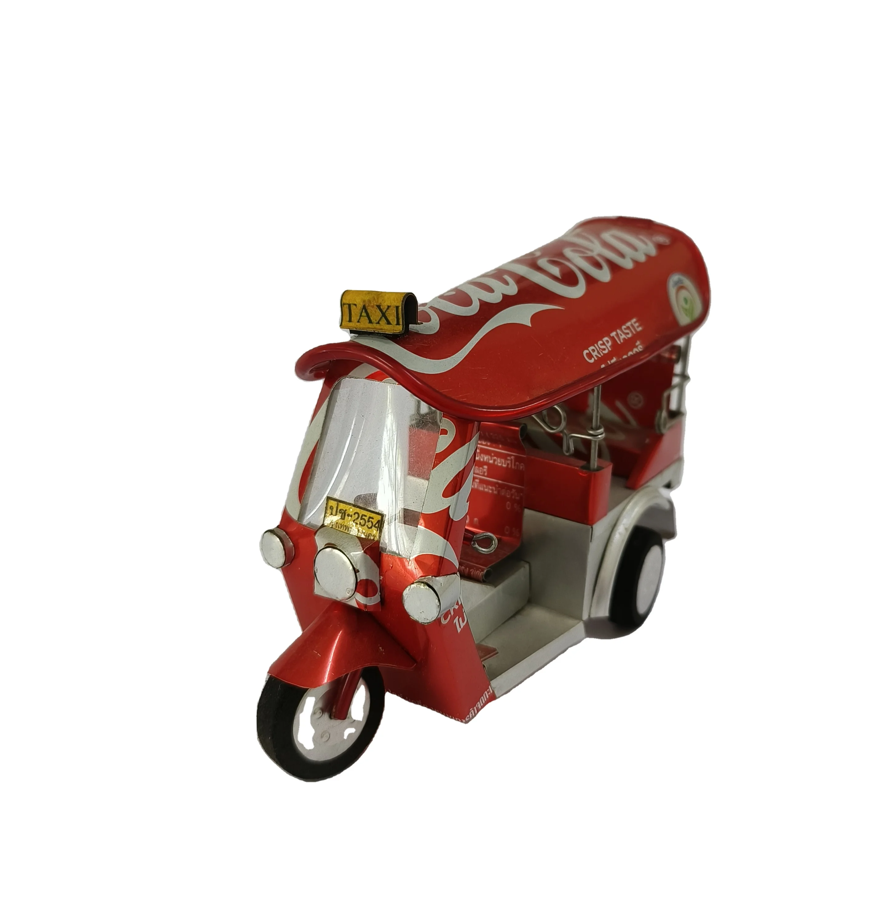 Thai Tuk Tuk Model From Coke Can Handmade Collectible Gift For Friends ...