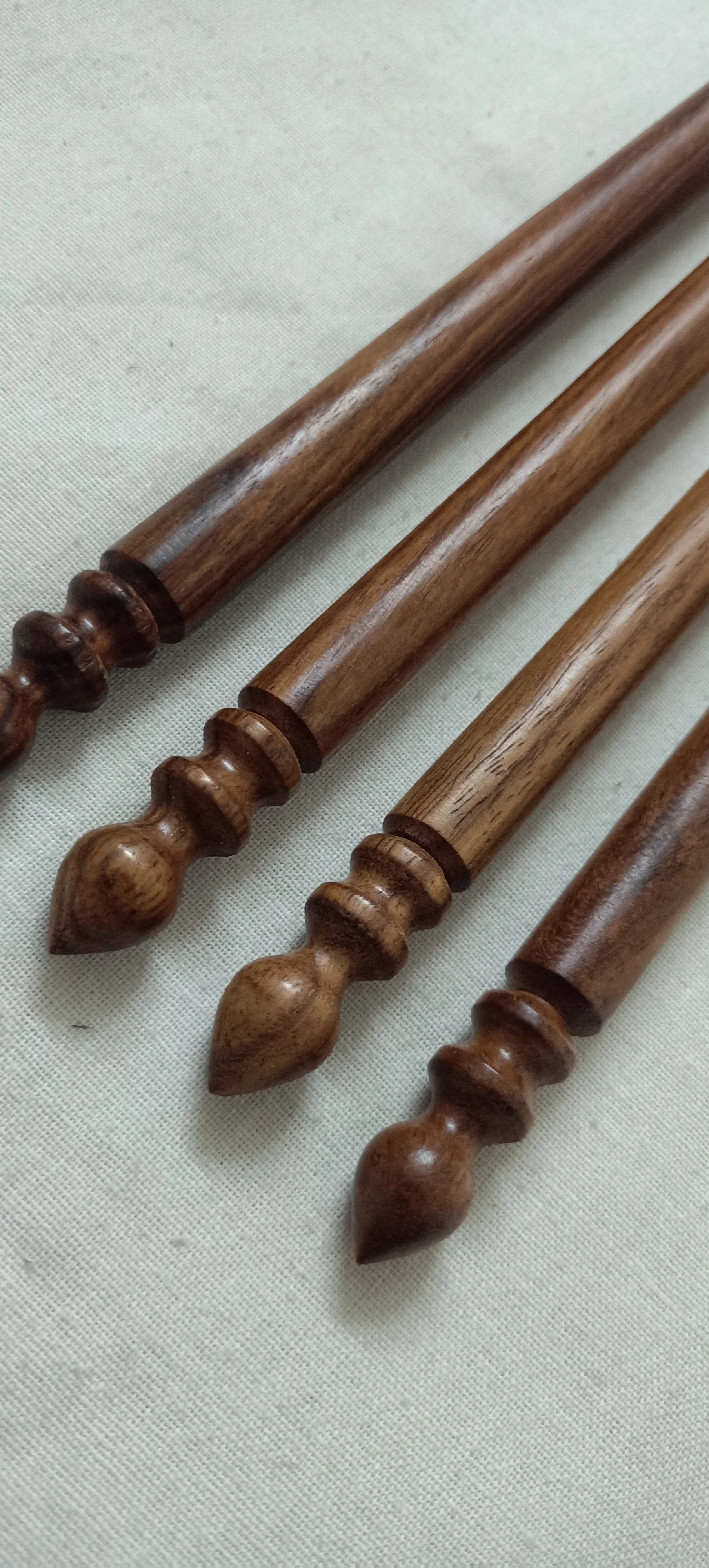Scroll Handle Rods Custom Made Wooden Scroll Rods in Custom Made Sizes Ideal for Use by ...