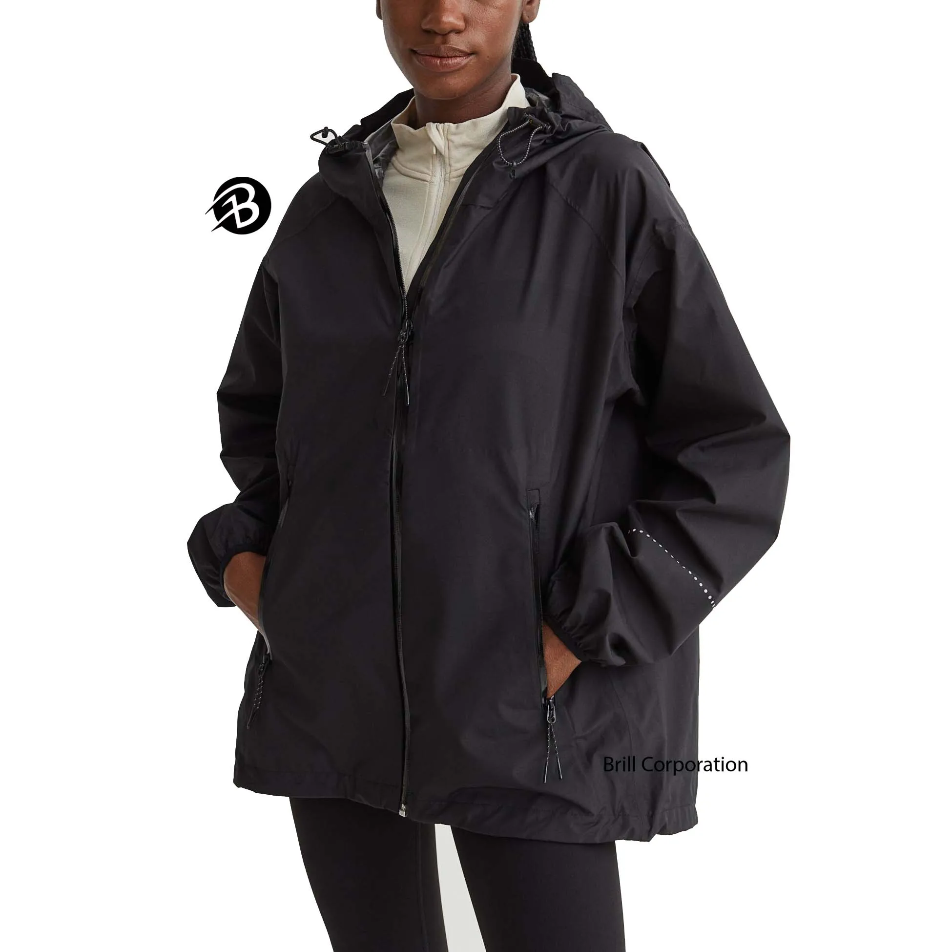 Jogging Wear Plus Size Training Jacket Coat Quilted Yoga Wear Gym