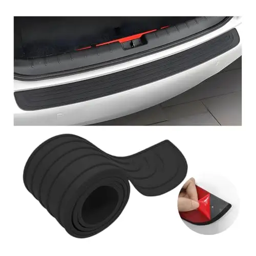 Car Rear Bumper Guard Black
