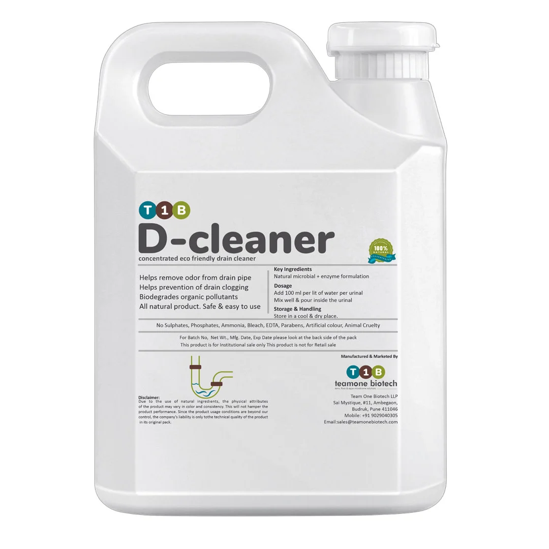 Buy Standard Quality Concentrated Ecofriendly Drain Cleaner With High