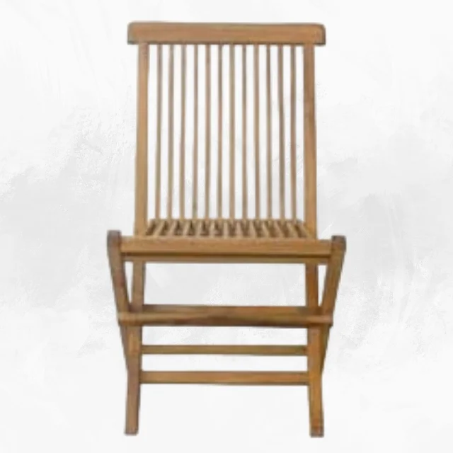 Teak Wood Foldable Hotel Chair Indonesian Product Teak Wood For Dinning