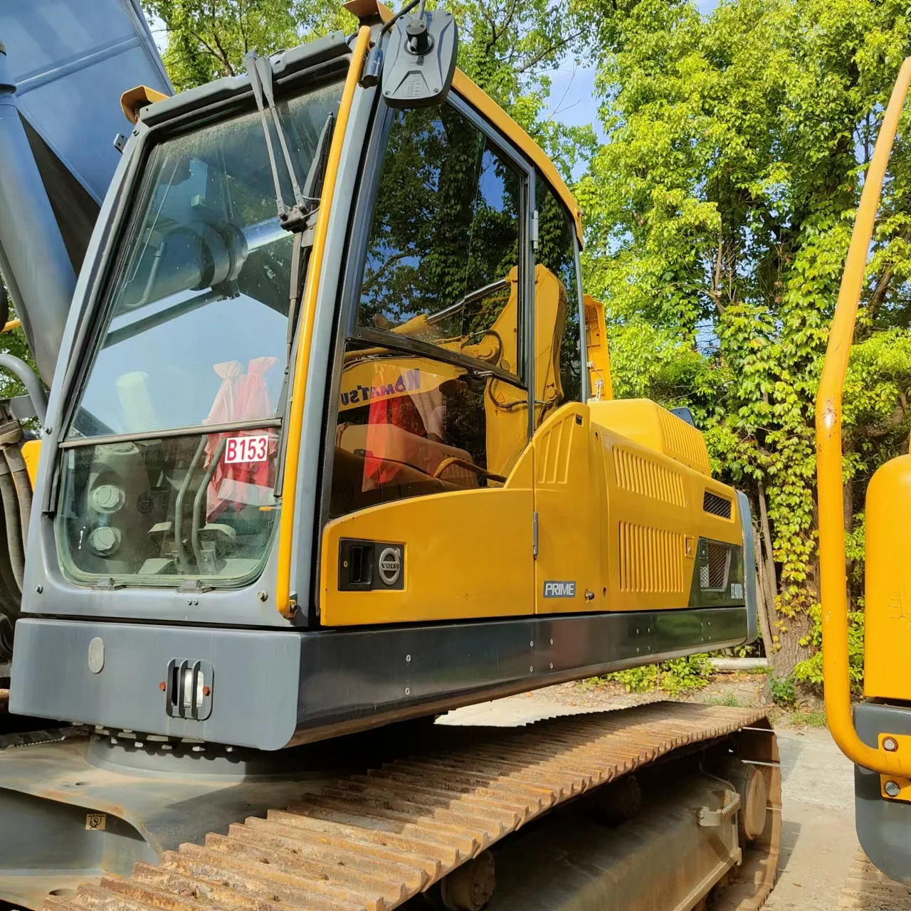 Used Heavy Duty Machinery Volvo Ec480dl Crawler Excavator With Strong Power And High Efficiency 