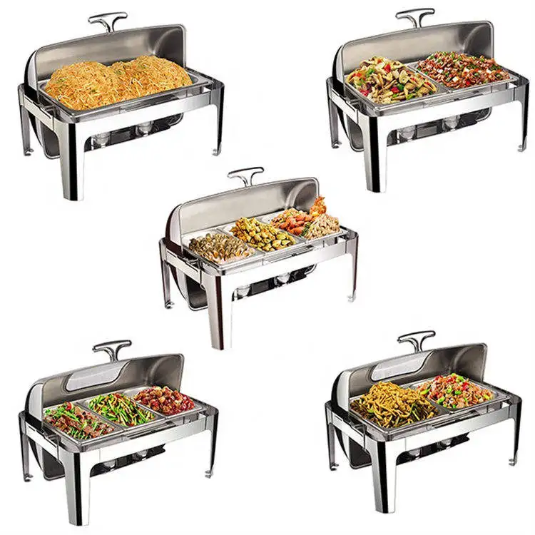 Chef Chafing Dish Buffet Set Chafers And Buffet Warmers Sets Food