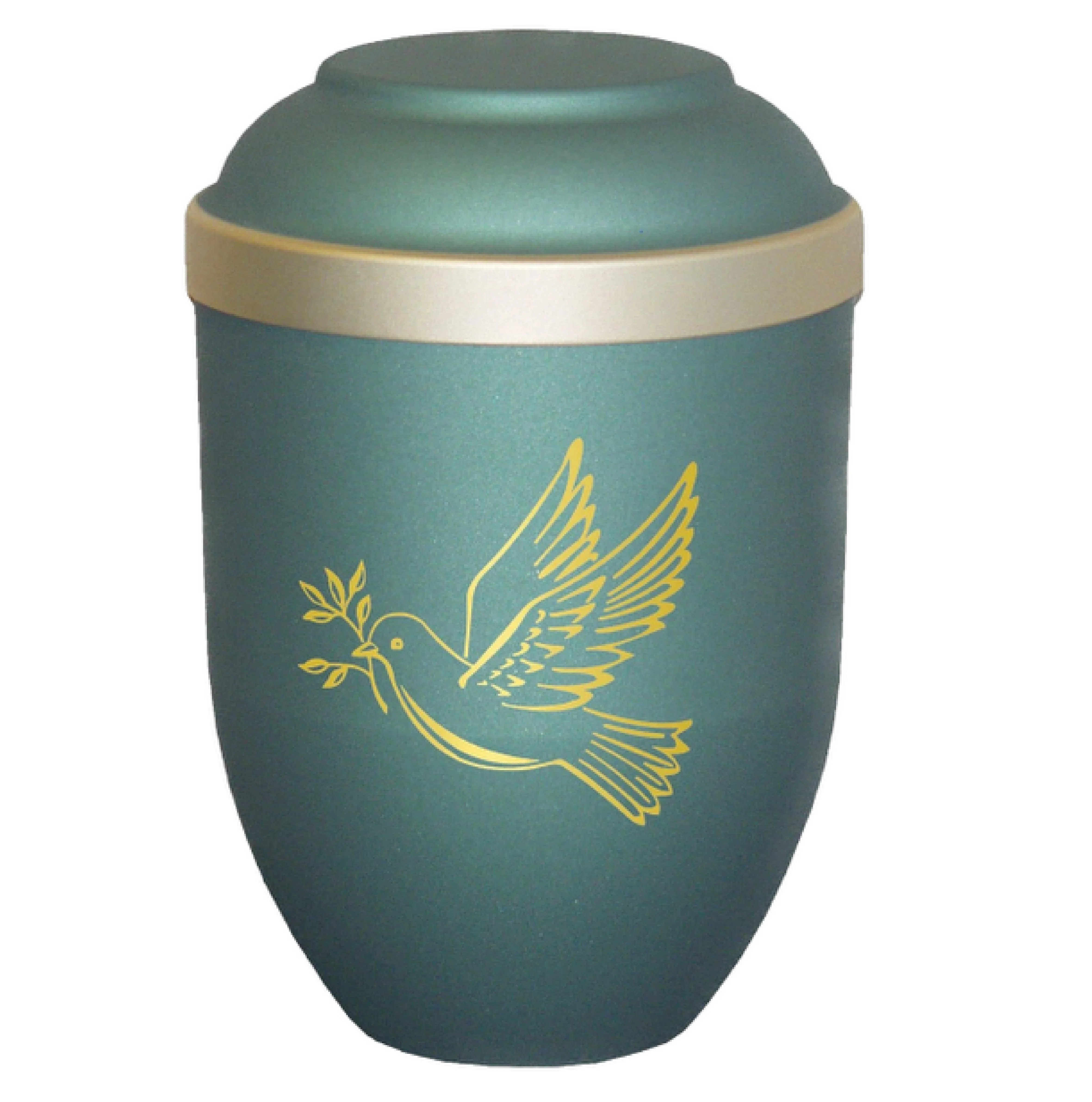 Modern Luxury Iron Adult Cremation Urns Funeral Accessories Iron Cremation Urns With Powder