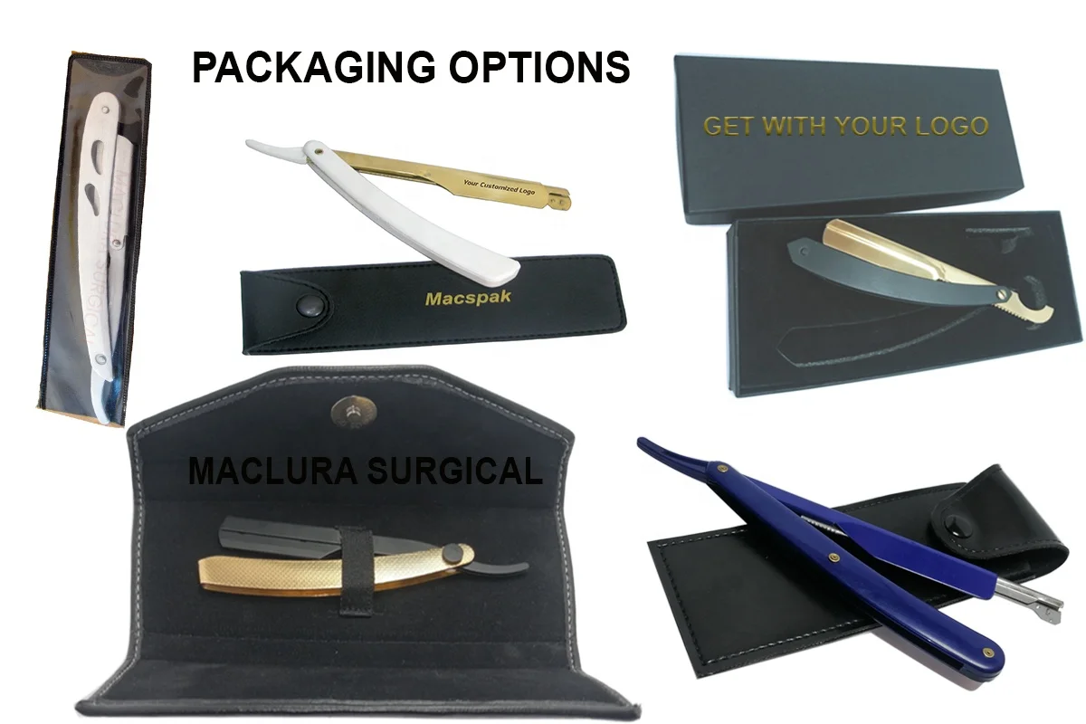 Sliding Razor Blue Handle By Maclura Surgical Free Logo On Razors Buy