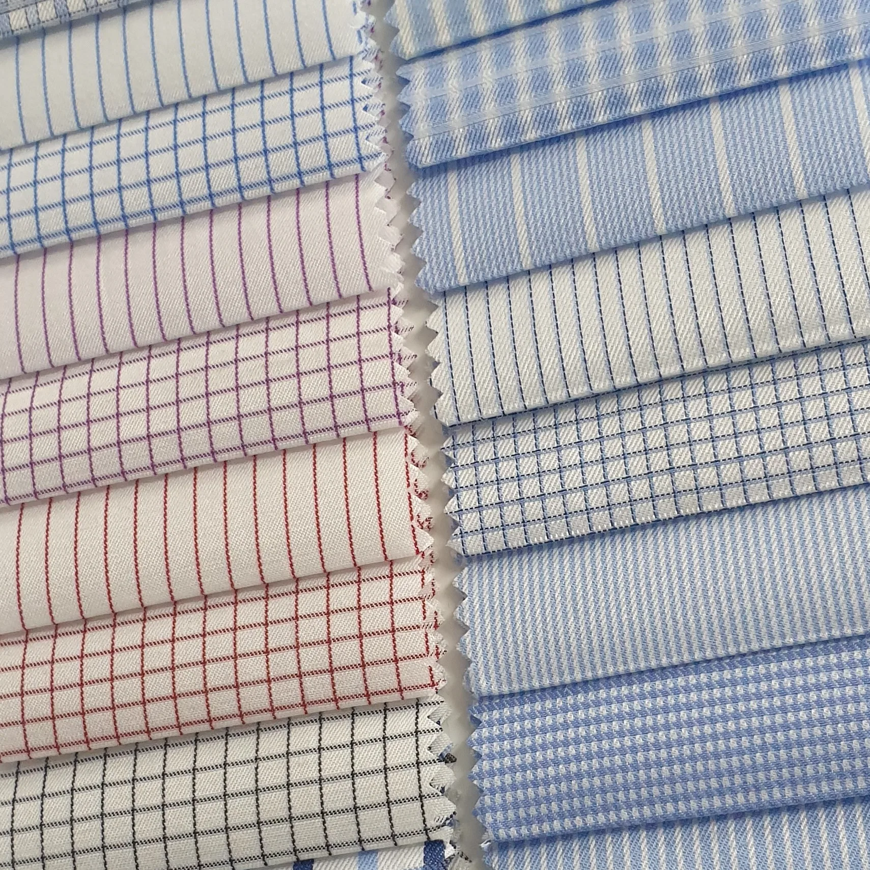 Elegant And Stylish Yarn-dyed Cvc Shirting Fabrics In A A Huge Variety ...