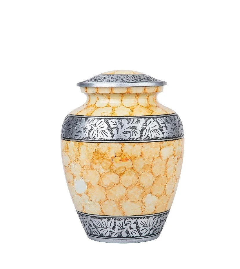 Royal Cremation Urn For Human Ashes Adult Funeral Urn Handcrafted