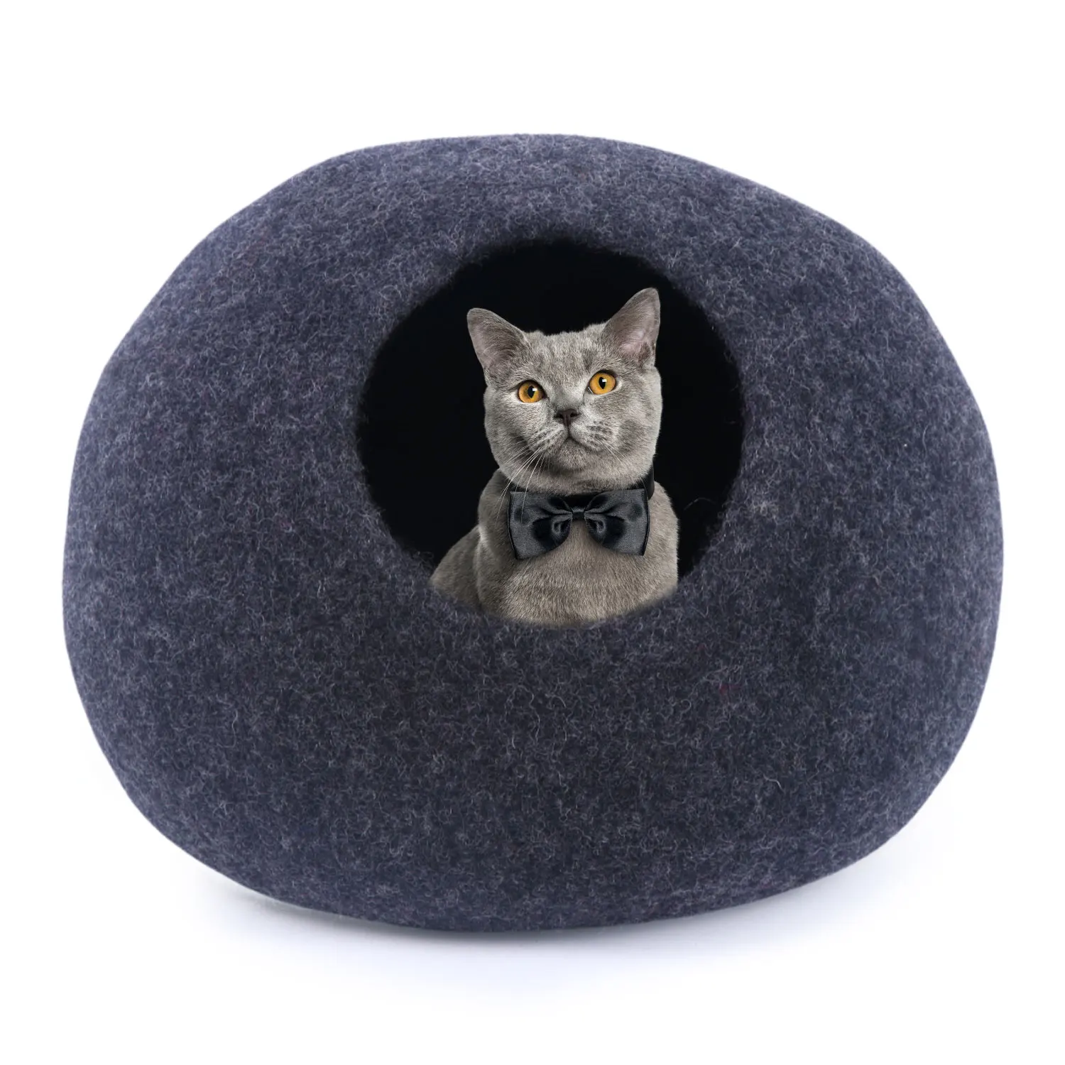 Melton Fabric Pet Bed With Eco Friendly Materials photo