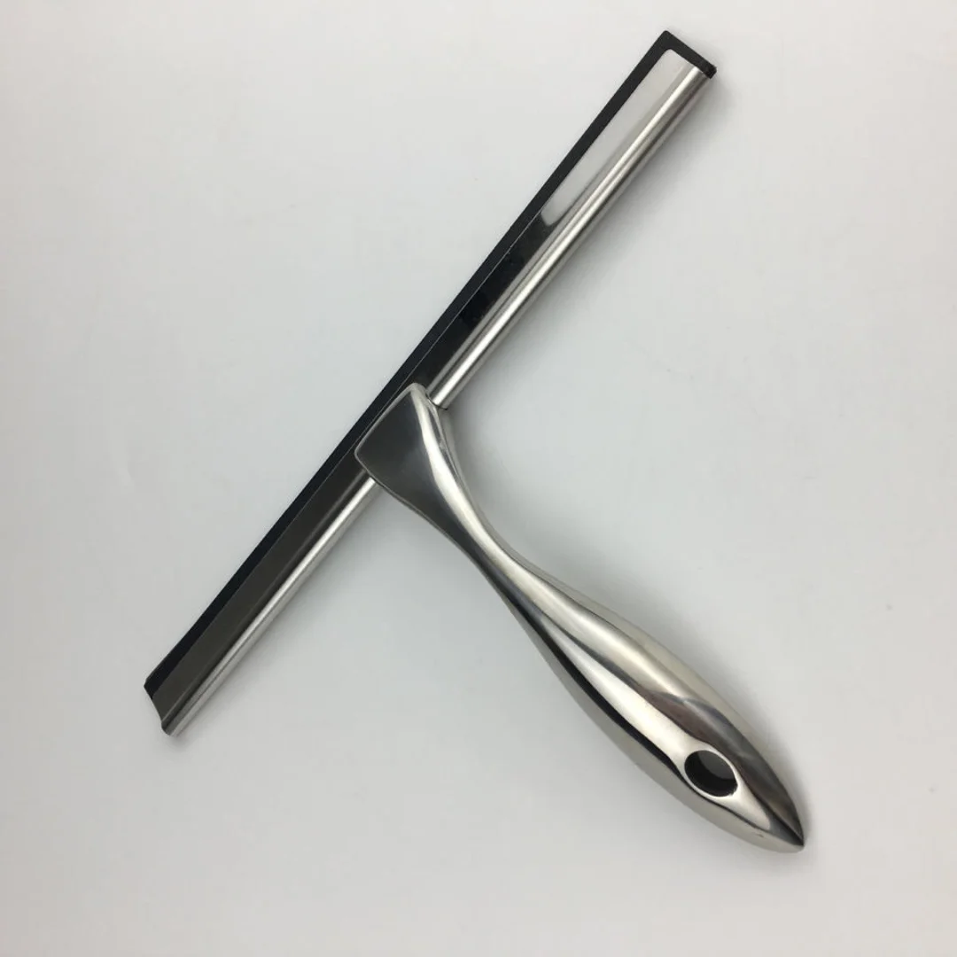 Allpurpose Stainless Steel Shower Squeegee For Shower Doors With 2