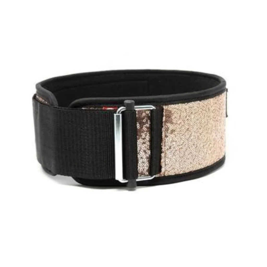 Glitter Neoprene Belt Gym Fitness Wear Exercise Training Bodybuilding