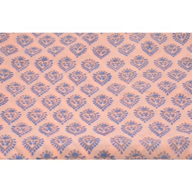 Hand Block Print Fabric 100cotton Sewing Quilting Upholstery Kaftan