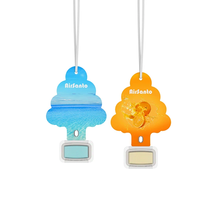 Airsanto New Car Air Freshener Car Freshener Hot Sale Design Printed
