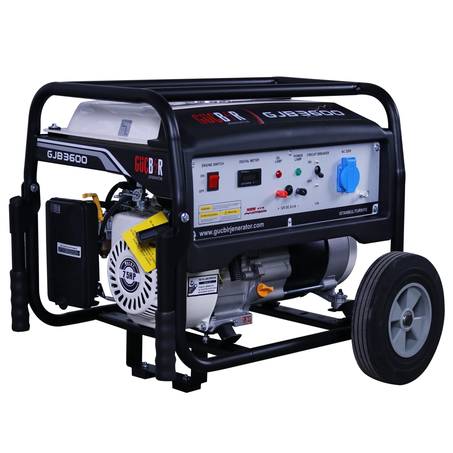 3kva Portable Gasoline Genset Diesel Generator Alternator Ats Cb Canopy ...