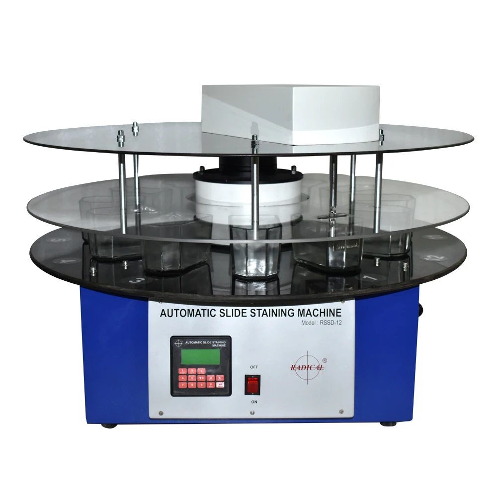 Radical Automatic Digital Slide Staining Machine - 12 & 23 Stations