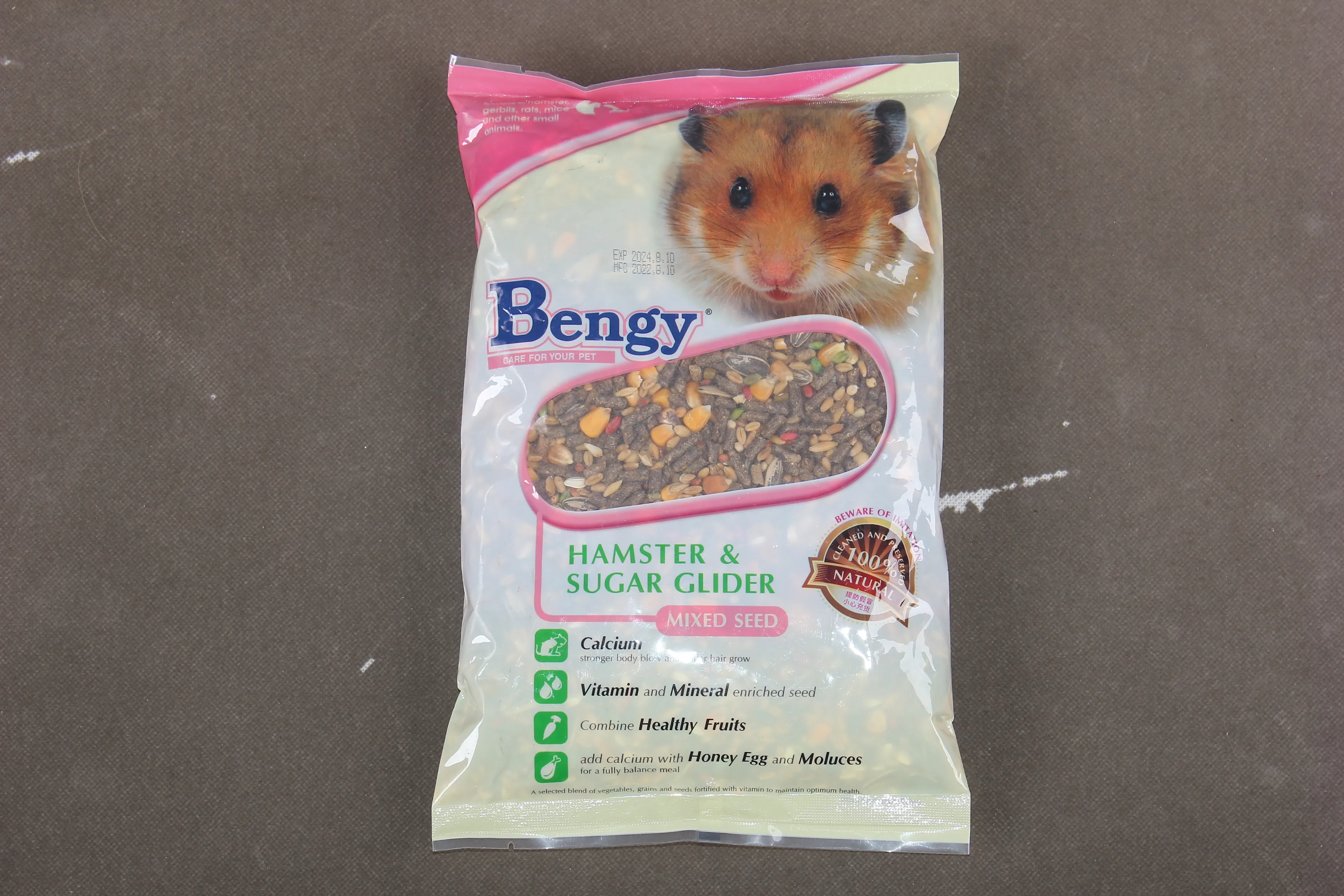 Essential Pet Product 1kg Animal Pet Food Hamster And Sugar Glider Pet Feed High Calcium With