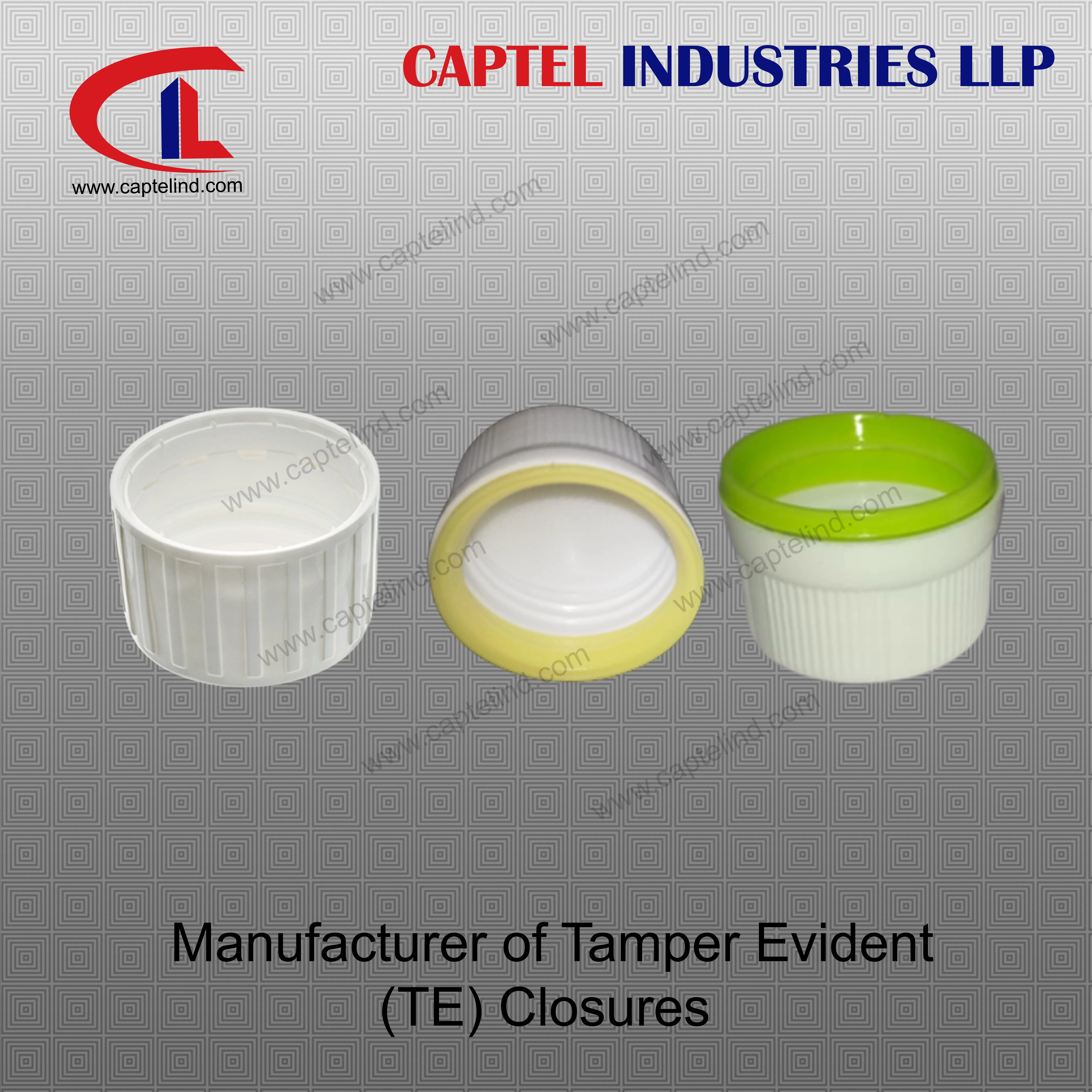 Pharmaceutical Tamper Evident Cap For Syrup Bottles Glass Plastic