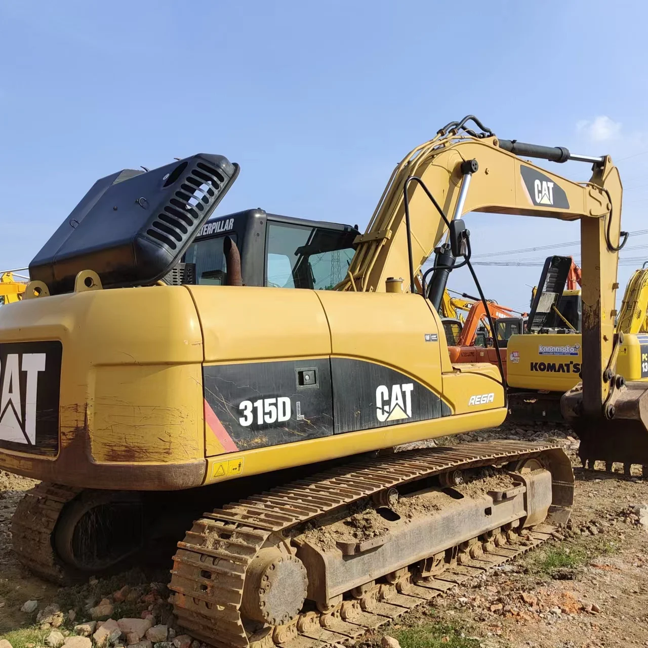 Caterpillar 315d Excavator Used Cat Construction Machinery Cat315d ...