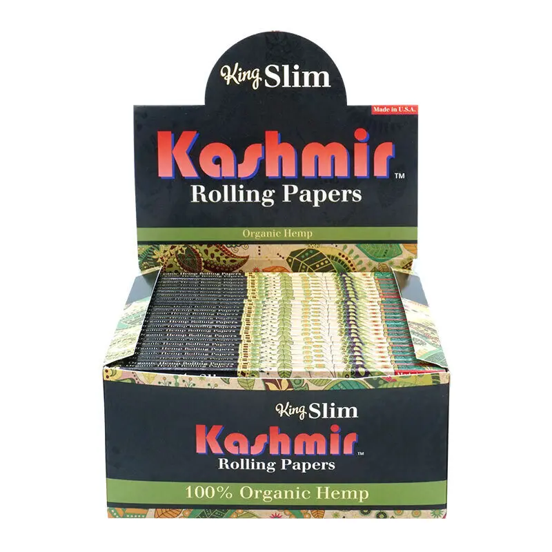 Kashmir Organic Hemp King Size Rolling Cigarette Paper Premium Quality ...