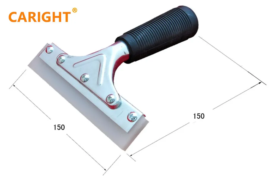 Caright Customize Logo& Colors Handheld Window Rubber Squeegee Floor
