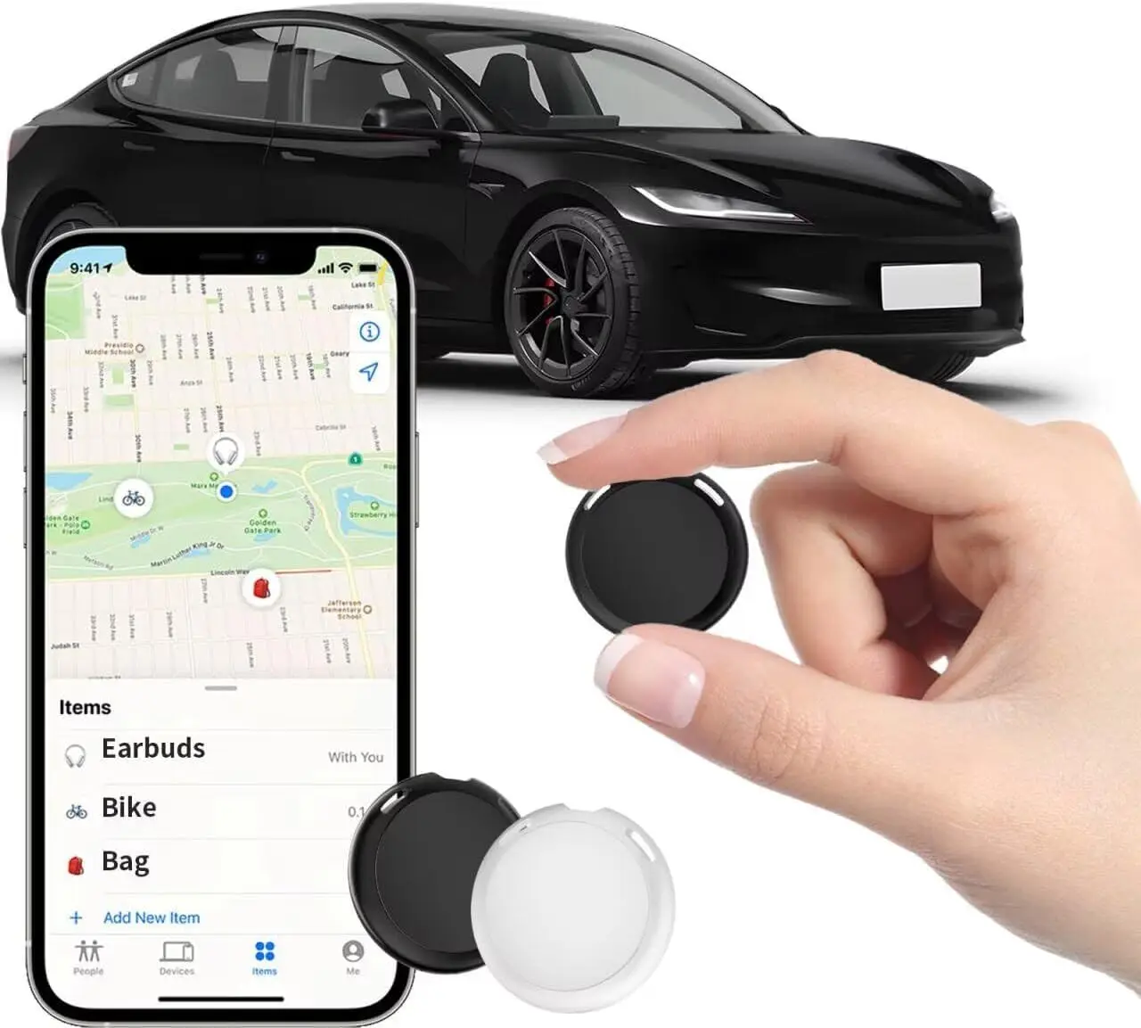 2 Pack GPS Trackers for Vehicles