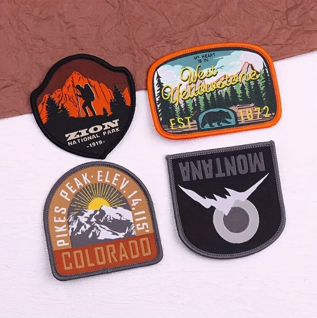 Flat Embroidery Outdoor Patch Collection