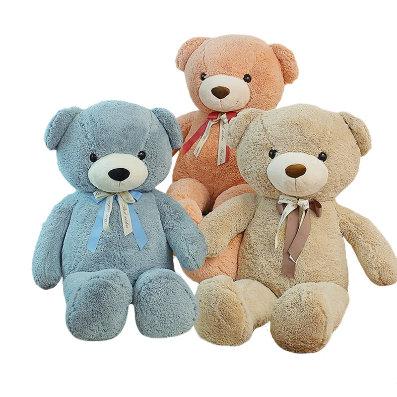 Giant Teddy Bear Plush Toys With Bow Wholesale Stuffed Animal Teddy ...